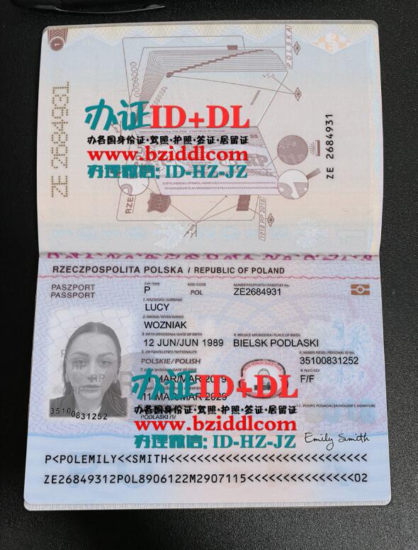 办波兰2018年护照,Poland's 2018 passport